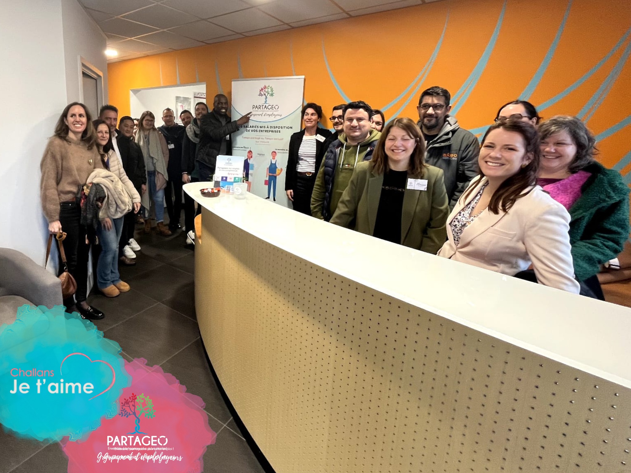 PARTAGEO - GE - Groupement employeurs - Challans - Challans je t'aime - Vendée - Offre - emploi - recrutement