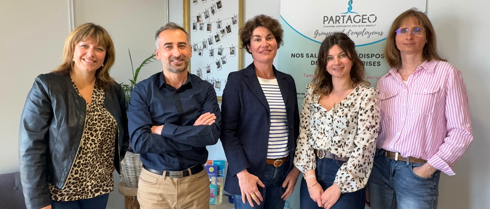Notre équipe - PARTAGEO - Challans - Vendée - Groupement employeurs