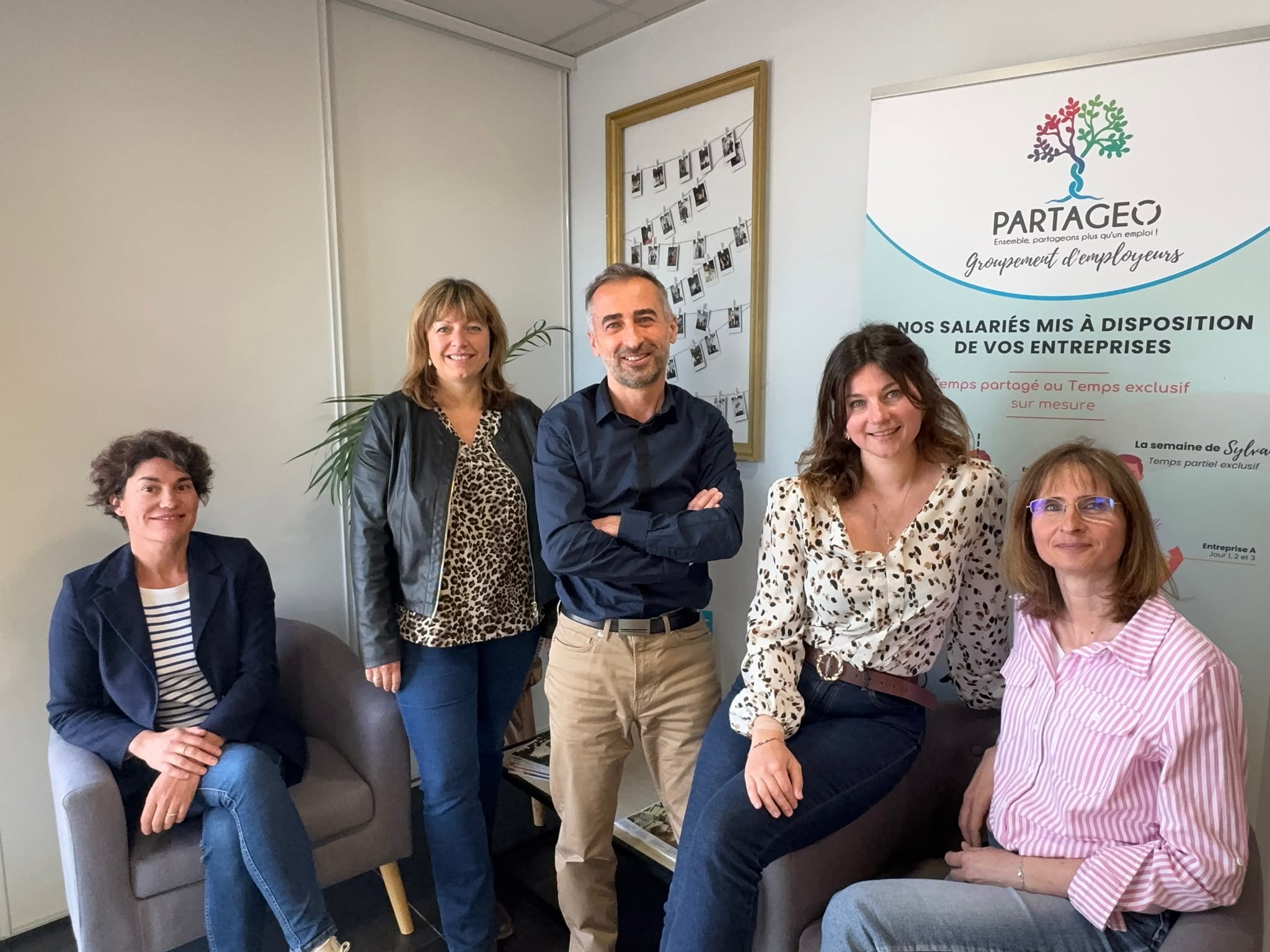 Equipe PARTAGEO - Vendée - Challans - GE - Groupement employeurs